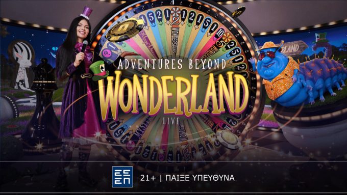 Novibet: Adventures Beyond Wonderland Live – Περιπέτεια στην χώρα των… θαυμάτων