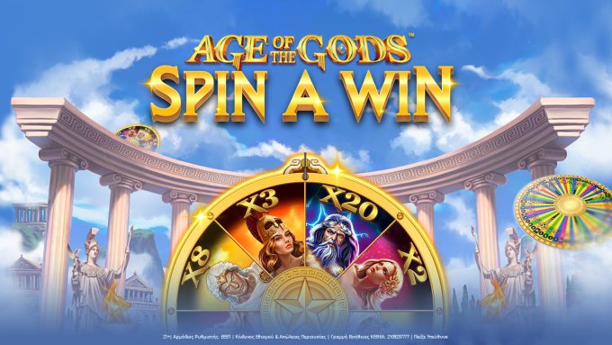 Age of Gods Spin A Win: Το βουνό των… θεών στο live casino της Novibet