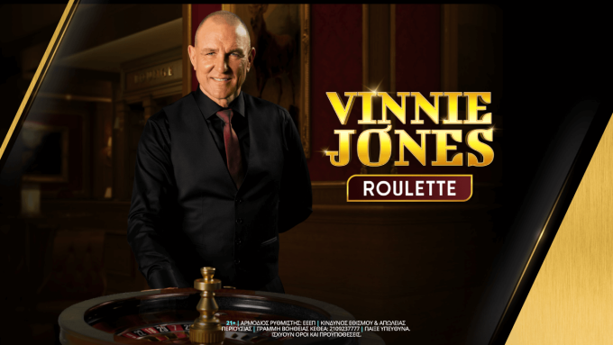 Novibet: Vinie Jones Roulette – Ένας θρύλος των γηπέδων σε ρόλο dealer