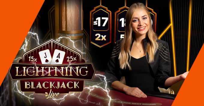 Το Live καζίνo της Vistabet σε άλλη διάσταση με το Lightning Blackjack!