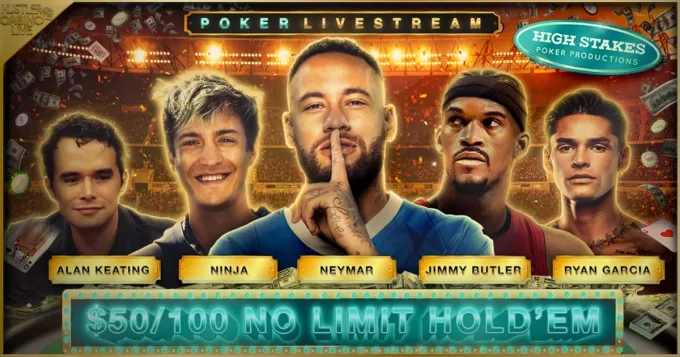 Επικό τουρνουά πόκερ διασημοτήτων στο Hustler Casino Live